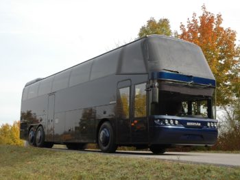Пример ремонта карданного вала от туристического автобуса Neoplan Cityliner