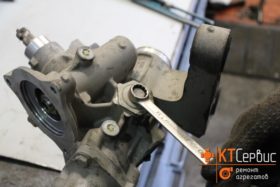 Процесс сборки рулевой рейки Honda CR-V